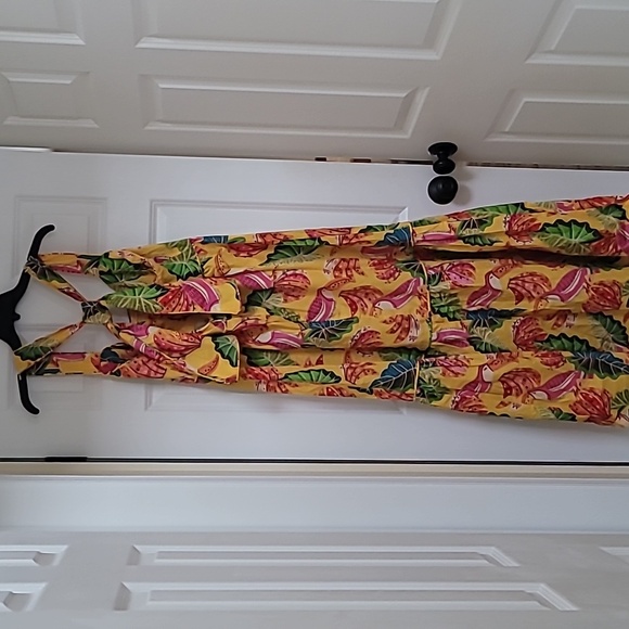 FARM RIO Beaks & Bananas Cotton Maxi Dress - Picture 4 of 12